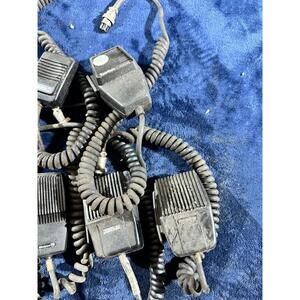 LOT OF 8 VINTAGE 4 PIN CB MICROPHONES BARJAN ROYCE DIESEL UNIDEN UNTESTED